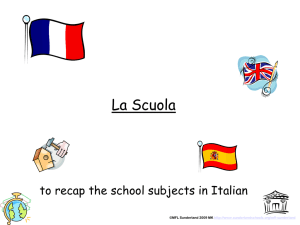 La Scuola - Light Bulb Languages