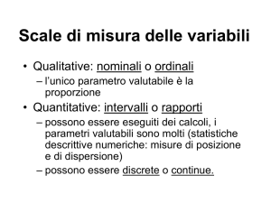 Descrittiva e probabilità