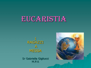 eucaristia - Parrocchia Santa Lucia di Roseto