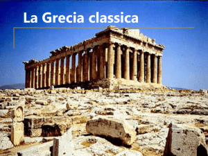 La Grecia classica - Scuole Visitandine