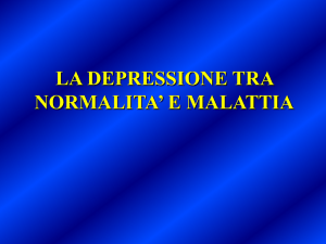 DEPRESSIONE MINORE