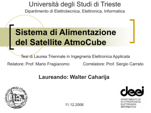 Walter Caharija - Università degli studi di Trieste