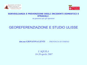 georeferenziazione Torino (ppt 1,1 Mb) - CCM