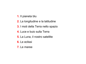 la Terra e la Luna