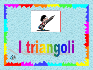 I TRIANGOLI