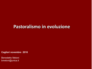 Pastoralismo in evoluzione (di Benedetto Meloni)