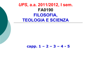 La filosofia - Progetto Fahrenheit