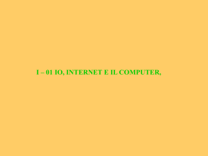 ab – 01 io, internet e il computer