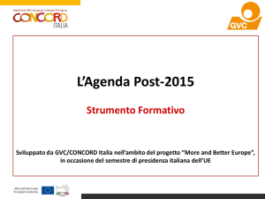 strumento formativo 4 – gvc concord italia – slide post2015