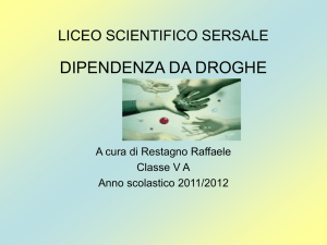 Dipendenza da droghe - Raffaele Restagno