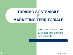 TURISMO SOSTENIBILE E MARKETING TERRITORIALE