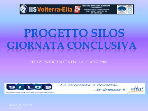 Diapositiva 1 - Progetto SILOS