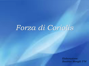 Forza di Coriolis - "LB Alberti"