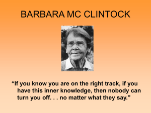 barbara mc clintock