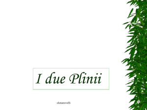 I due Plinii - Liceo Galvani