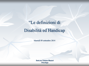 Disabilità e handicap - A.S.P. Comuni Modenesi Area Nord