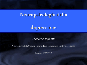 Neuropsicologia della depressione