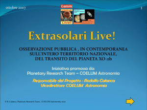 Extrasolari Live!