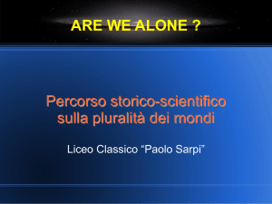 are we alone - BergamoScienza