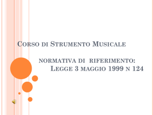 Presentazione strumento musicale 2013_14