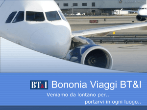 Statistiche - Bononia Viaggi