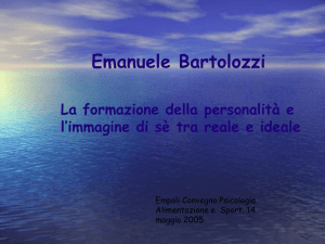 Emanuele Bartolozzi: Personalità, identità e sport