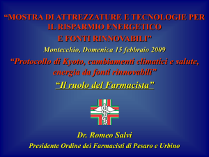 Presentazione di PowerPoint - Ordine dei Farmacisti di Pesaro