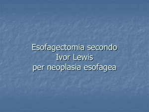Esofagectomia secondo Ivor Lewis