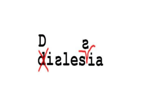 dislessia