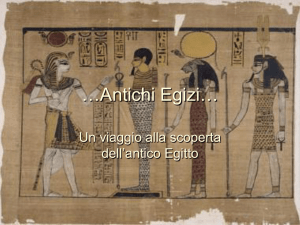 Antichi Egizi…