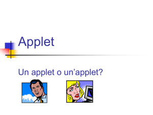 Le Applet