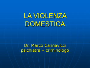 La violenza domestica - Dr. Marco Cannavicci (Microsoft