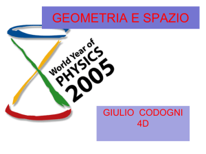 Geometria e Spazio