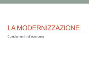 La modernizzazione