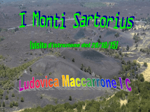 I monti Sartorius