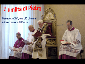 Ben.XVI lumilta di Pietro.pps