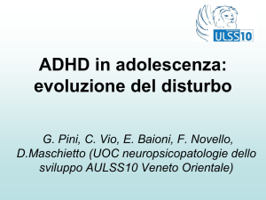 3. ADHD in adolescenza: evoluzione del disturbo