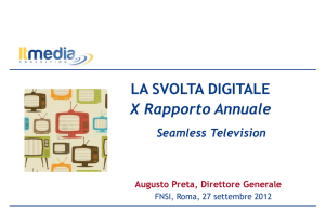 X Rapporto annuale di ITMedia ()