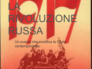 la rivoluzione russa