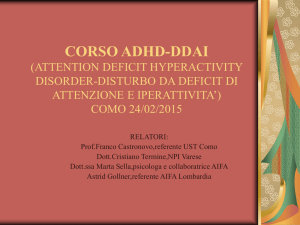 ADHD - DDAI - i.c. magistri intelvesi