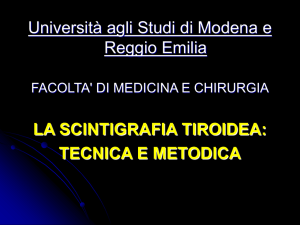 Diapositiva 1 - Università degli Studi di Modena e Reggio Emilia