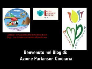Diapositiva 1 - Azione Parkinson Ciociaria