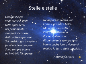 Stelle e stelle - Antonio Carcuro