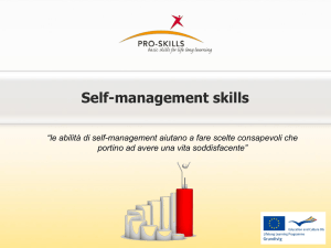 Self-management skills - Pro