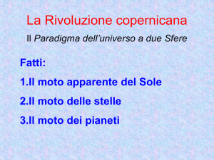 La Rivoluzione copernicana