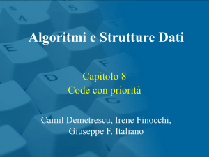 Algoritmi e Strutture Dati