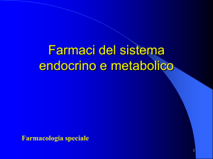 Farmaci del sistema endocrino