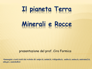 Terra, minerali e rocce