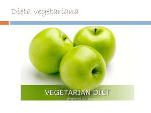 Dieta vegetariana