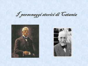 I personaggi storici di Catania